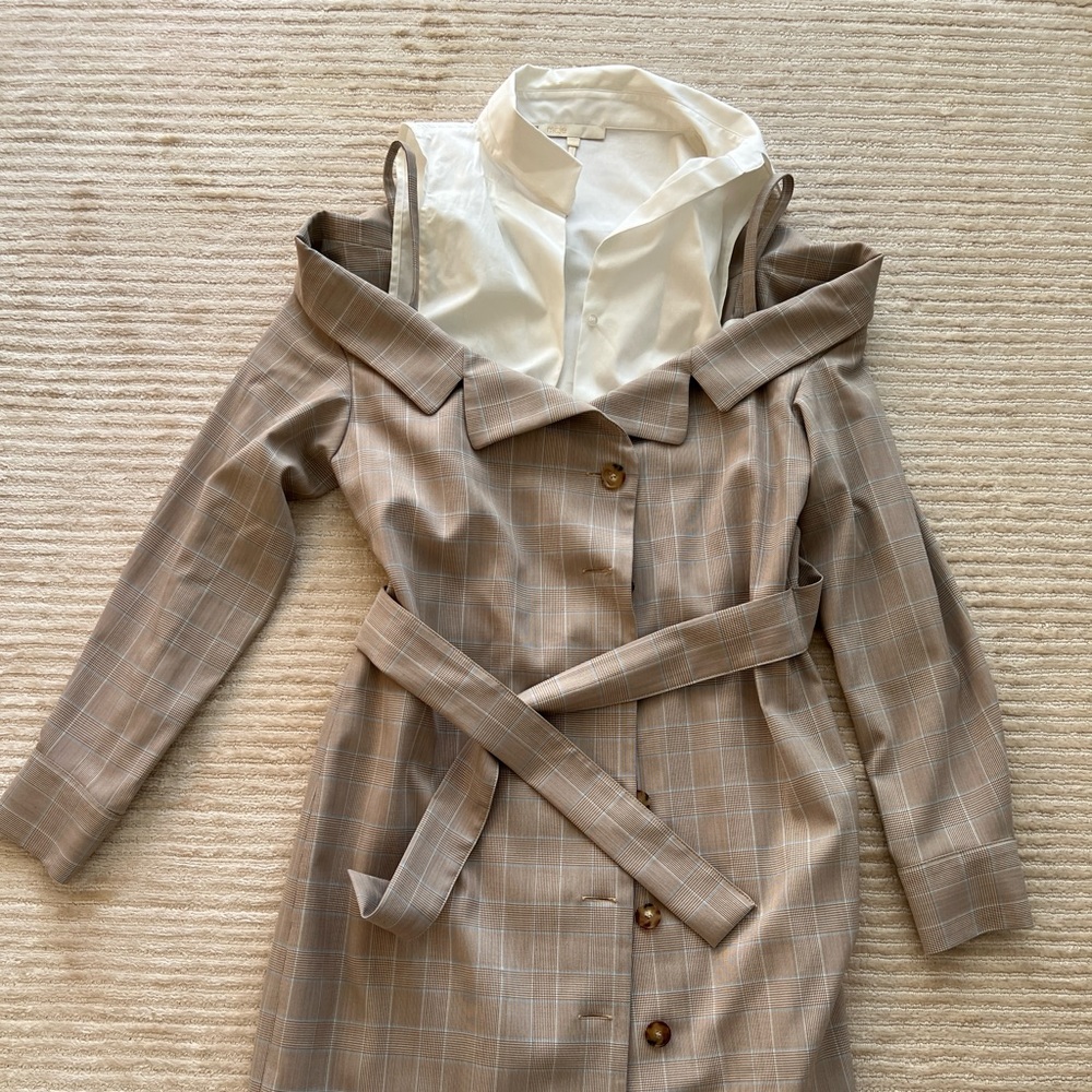 Maje Shirt Dress Like New, Cotton